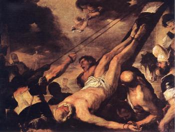 盧卡 吉奧達諾 Crucifixion of St. Peter